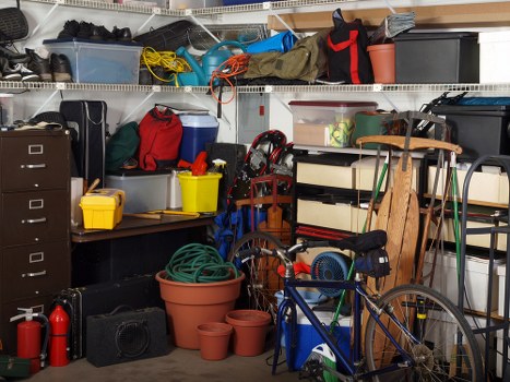 Efficient clearing of household items
